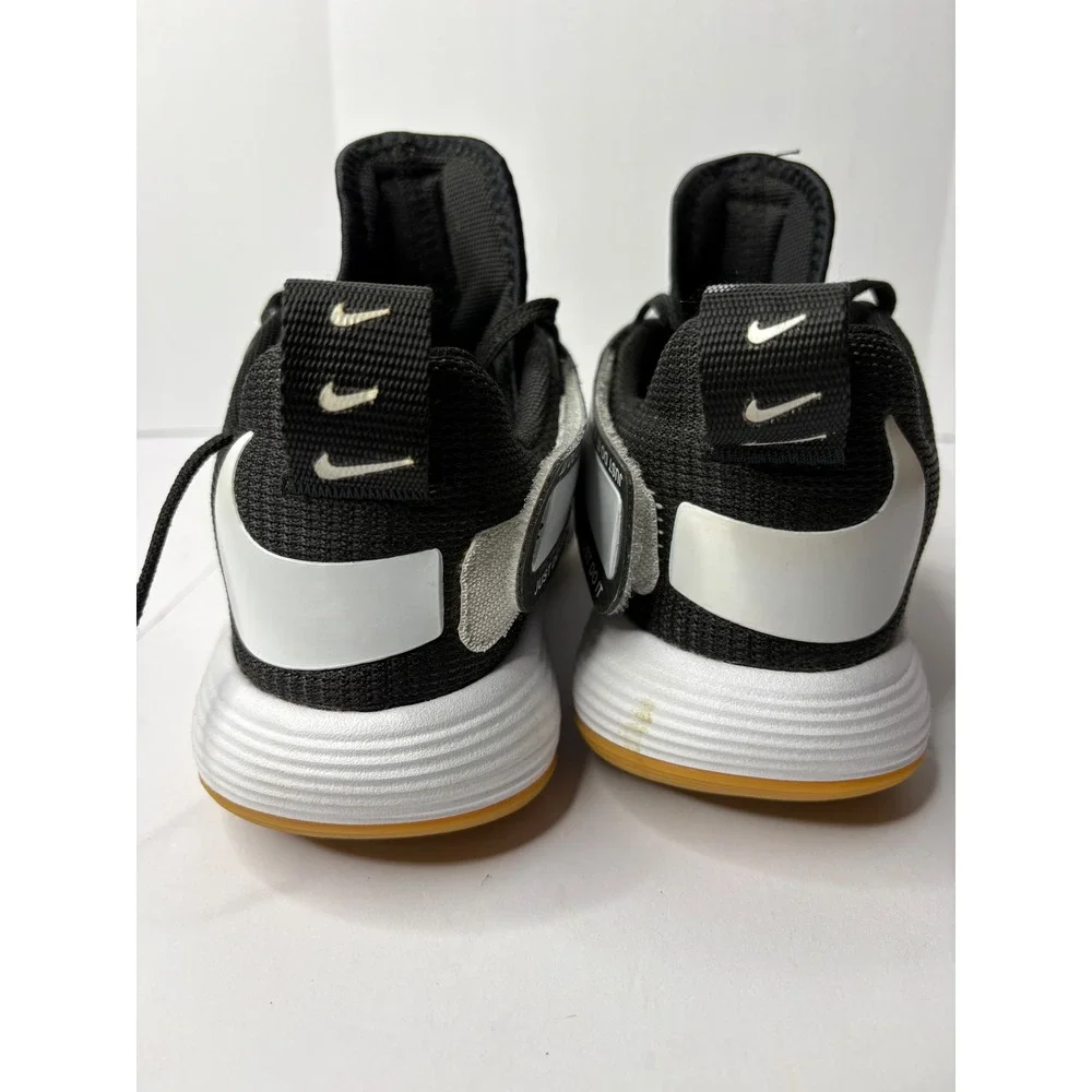 Nike React‎ Hyperset Black White Gum Kids Volleyball Shoes CI2955-010 Size 5.5Y
